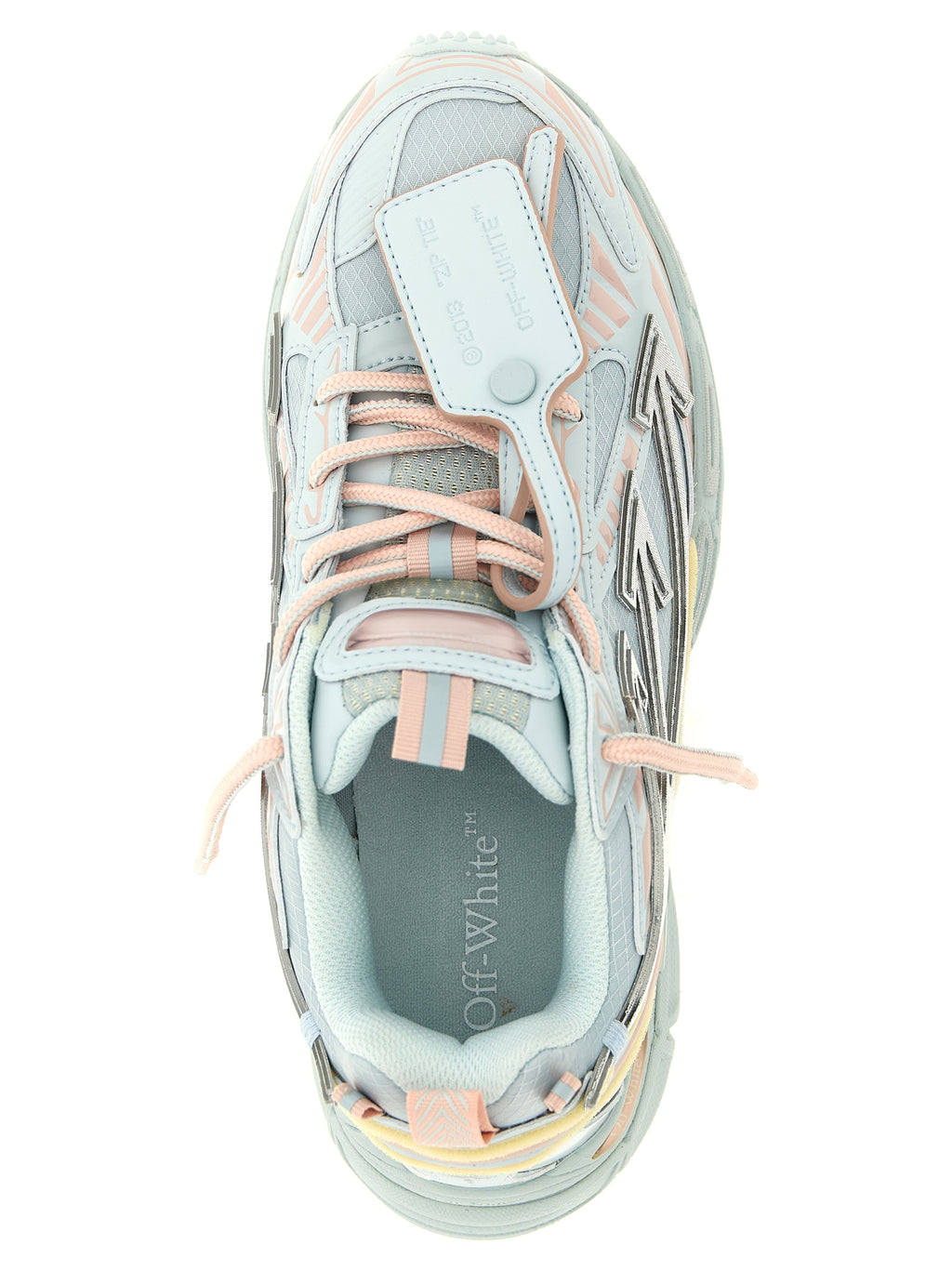 Off-White | Blue Polyethylene Athletic Sneakers