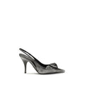 Prada | Gray Goatskin High Heel Pumps