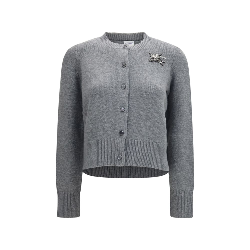 Burberry | Gray Wool Oves Aries Cardigan