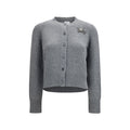 Burberry | Gray Wool Oves Aries Cardigan