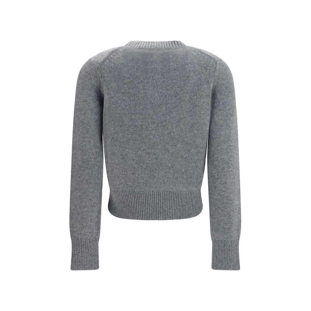 Burberry | Gray Wool Oves Aries Cardigan