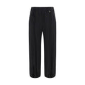 Burberry | Black Wool Oves Aries Joggers (Workout Pants)