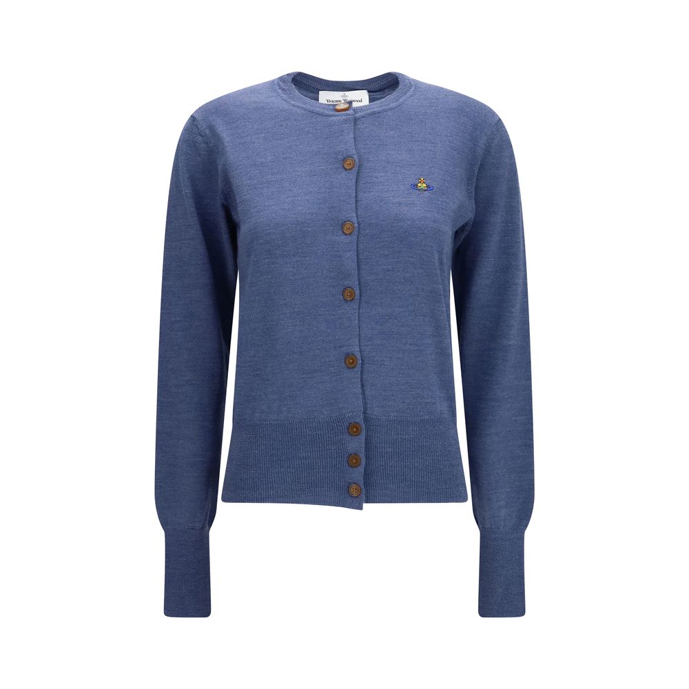 Vivienne Westwood | Blue Wool Oves Aries Cardigan
