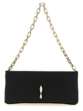 Christian Louboutin | Black Elastane Clutch Bag