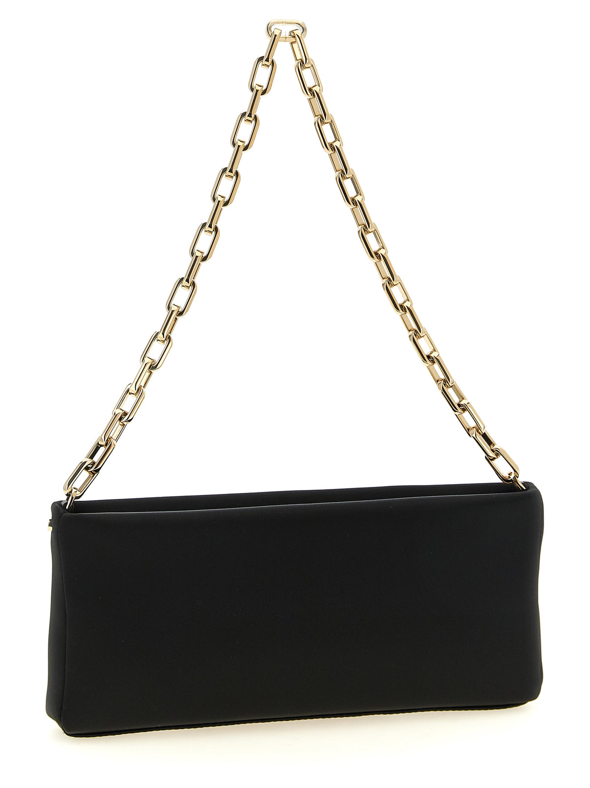 Christian Louboutin | Black Elastane Clutch Bag