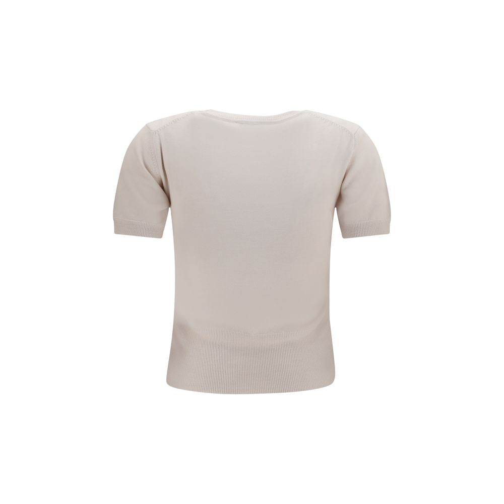 Vivienne Westwood | Beige Wool Oves Aries T-Shirt