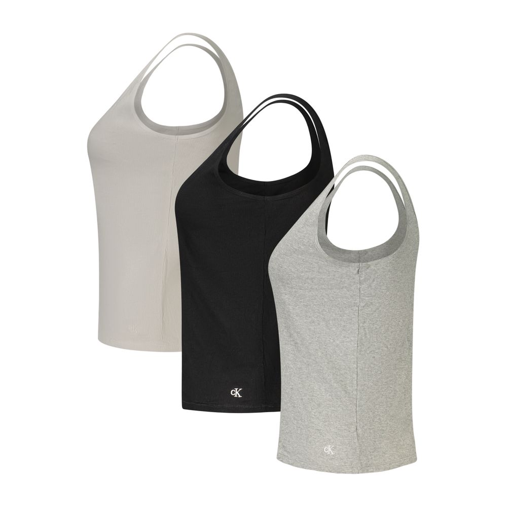 Calvin Klein | Black Cotton Womens Tank Top
