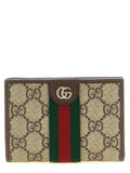 Gucci | Beige Polyethylene Cardholder