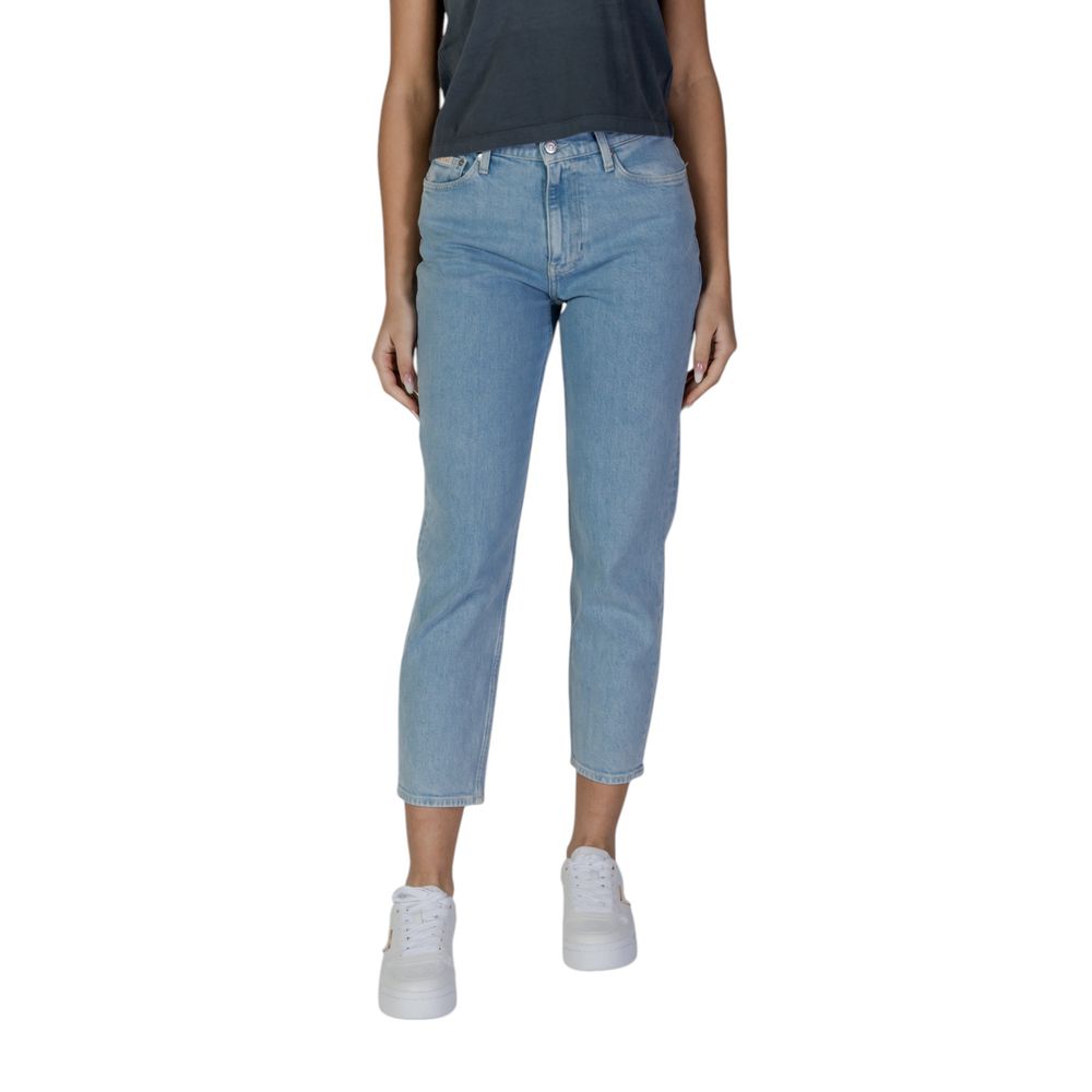Calvin Klein Jeans | Light Blue Cotton Mom Jeans