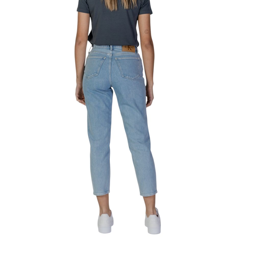 Calvin Klein Jeans | Light Blue Cotton Mom Jeans