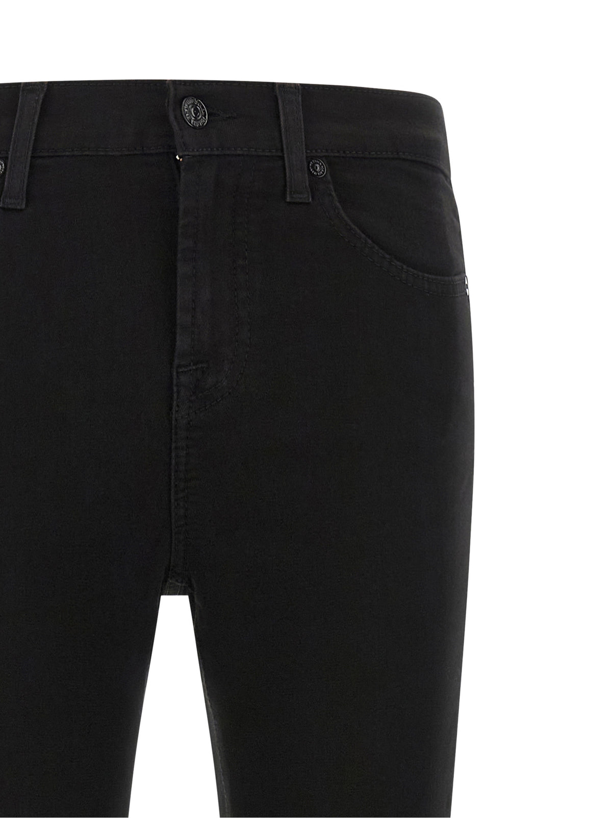 7 For All Mankind | Black Skinny Jeans