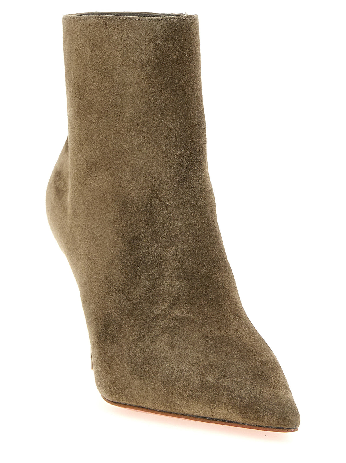 Christian Louboutin | Beige Calfskin Ankle Boots