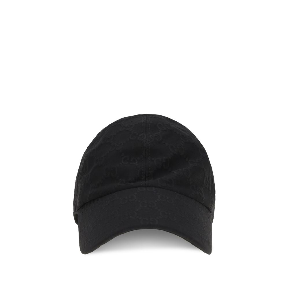 Gucci | Black Cotton Cap (Baseball Hat)