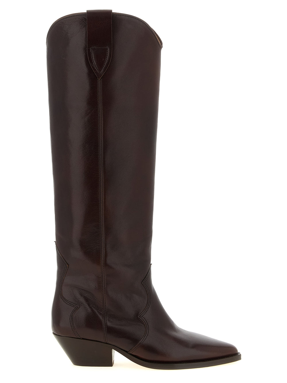 Isabel Marant | Bordeaux Cowhide Chelsea Boots