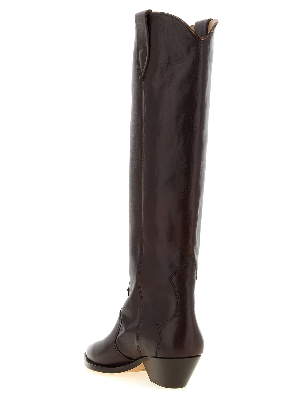 Isabel Marant | Bordeaux Cowhide Chelsea Boots