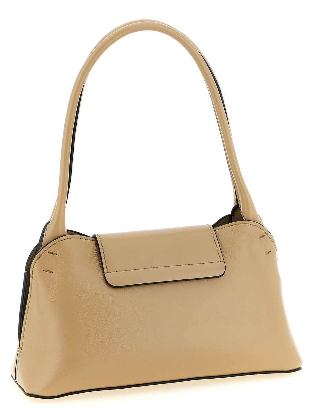 Versace | Beige Calfskin Shoulder Bag