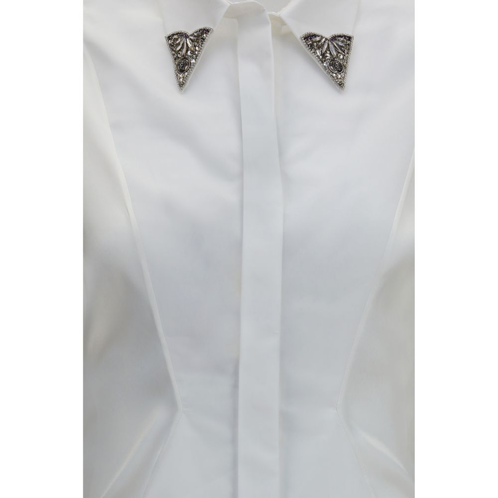 Versace | White Cotton Dress Shirt