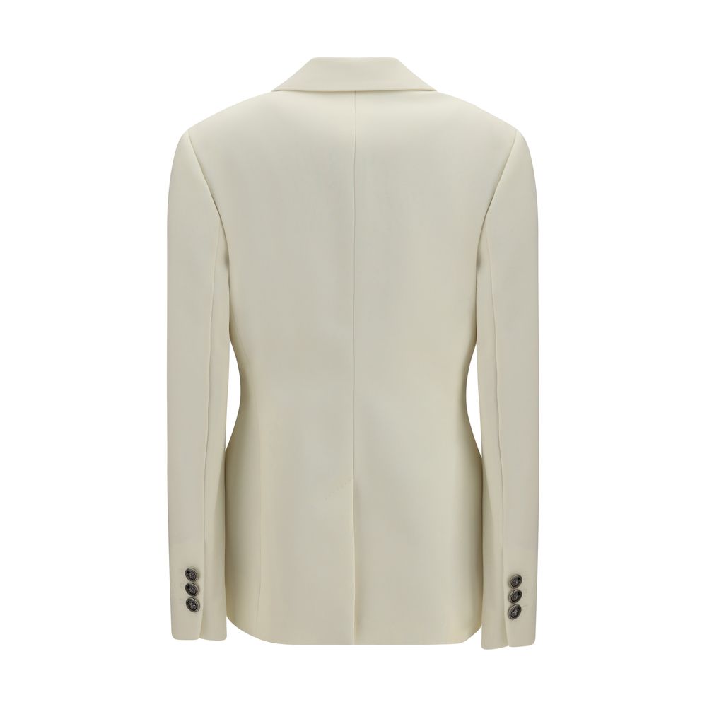 Versace | Beige Wool Oves Aries Blazer