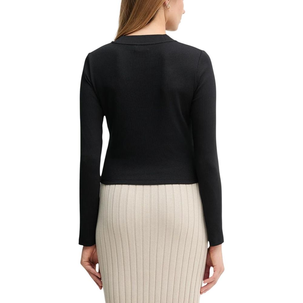 Calvin Klein Jeans | Black Cotton Long Sleeve T-Shirt