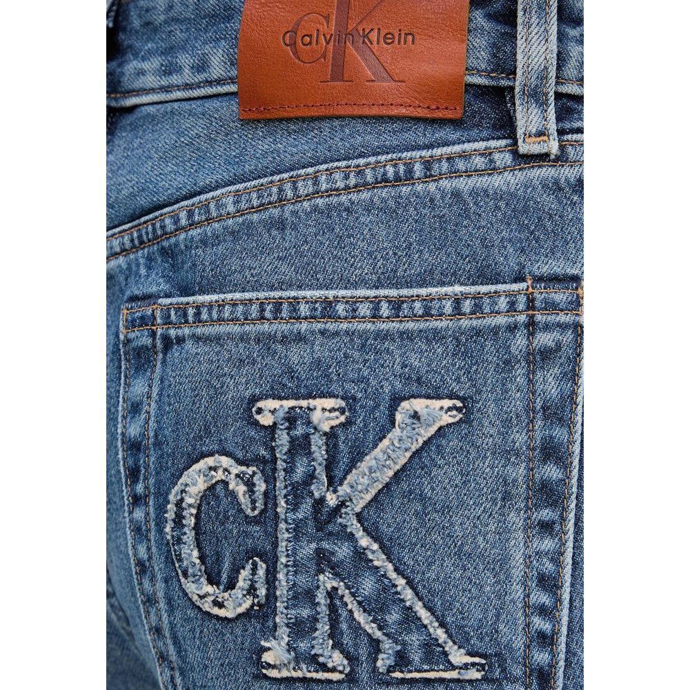 Calvin Klein Jeans | Blue Cotton Mom Jeans