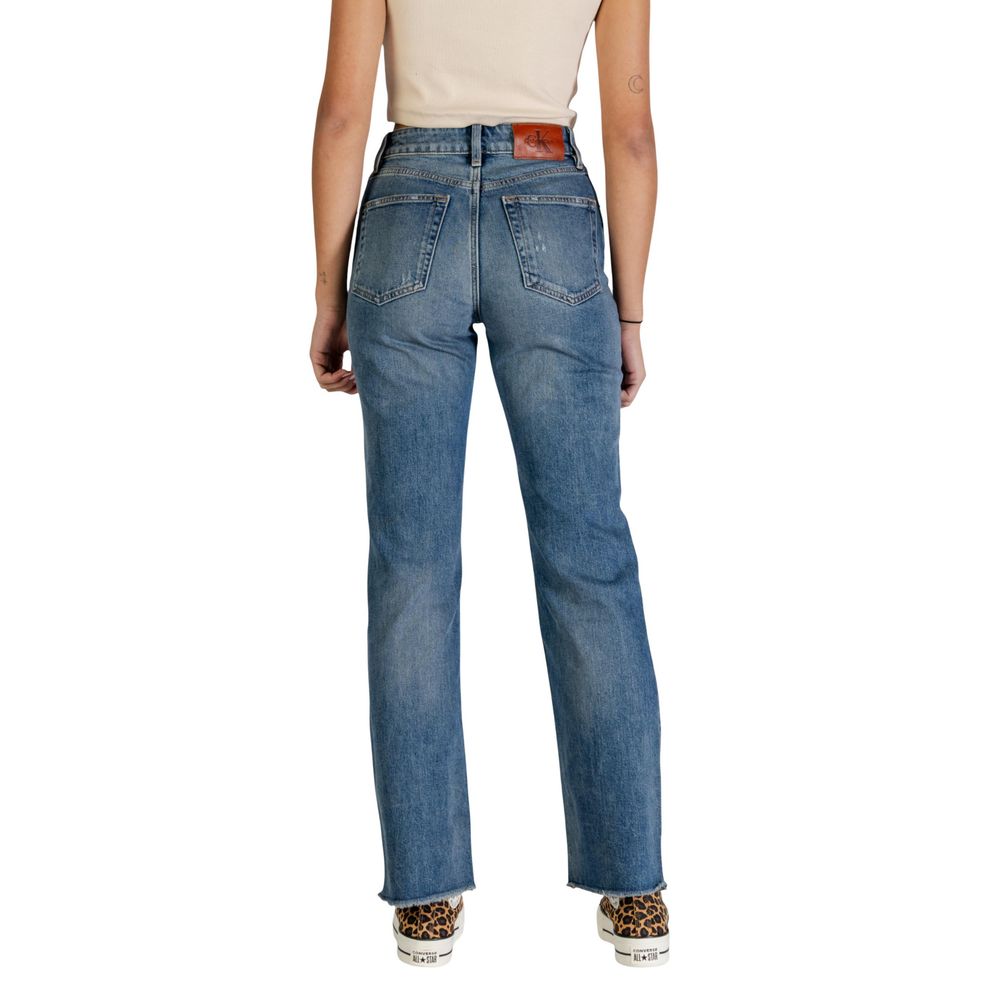 Calvin Klein Jeans | Blue Cotton Mom Jeans