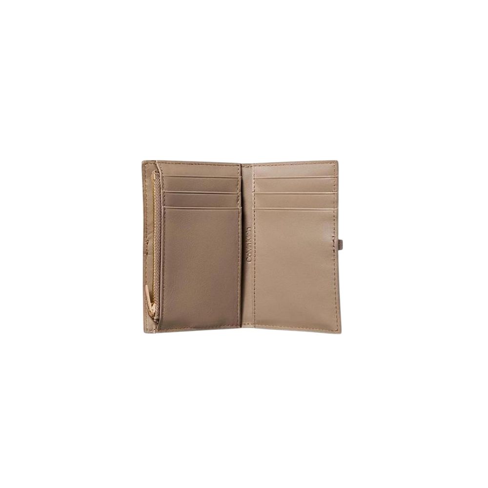 Calvin Klein | Beige Leather Wallet