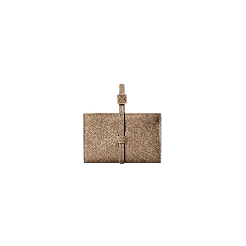 Calvin Klein | Beige Leather Wallet