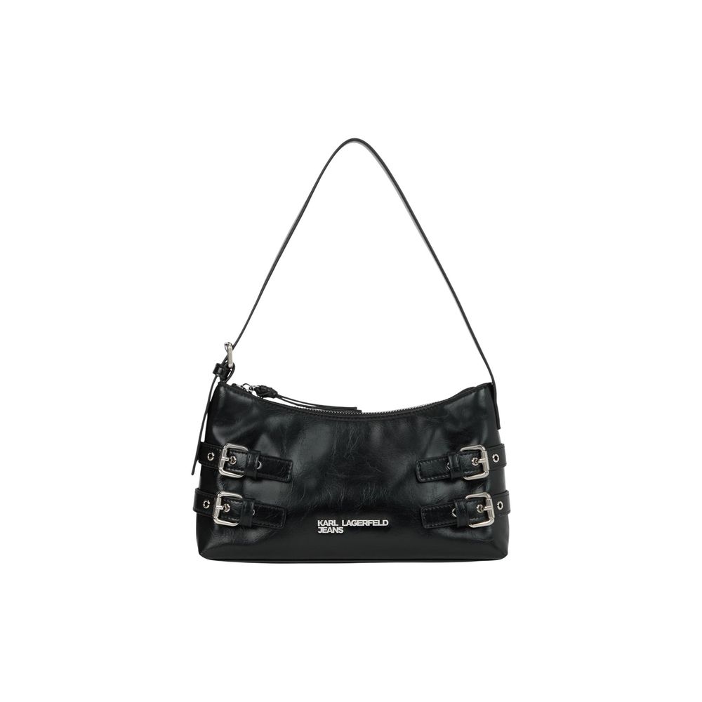 Karl Lagerfeld | Black Polyethylene Handbag