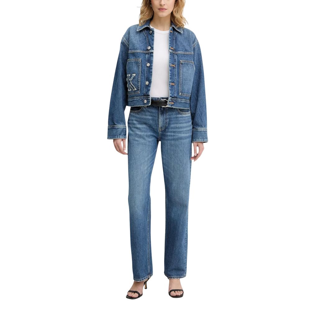 Calvin Klein Jeans | Blue Cotton Denim Jacket