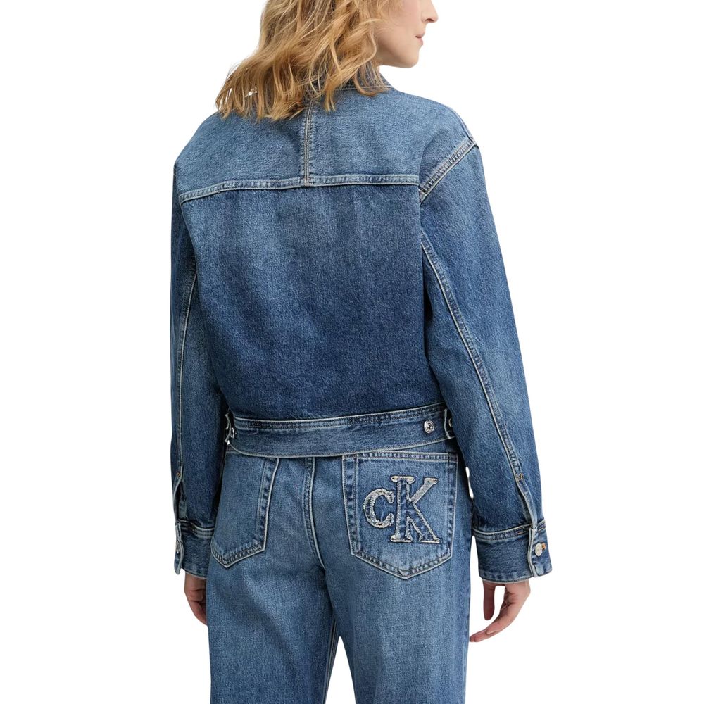 Calvin Klein Jeans | Blue Cotton Denim Jacket