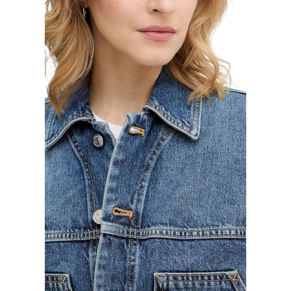 Calvin Klein Jeans | Blue Cotton Denim Jacket
