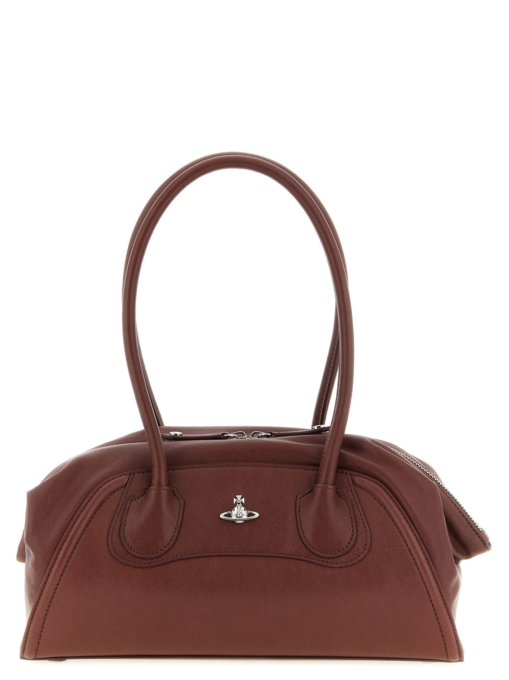 Vivienne Westwood | Brown Calfskin Shoulder Bag