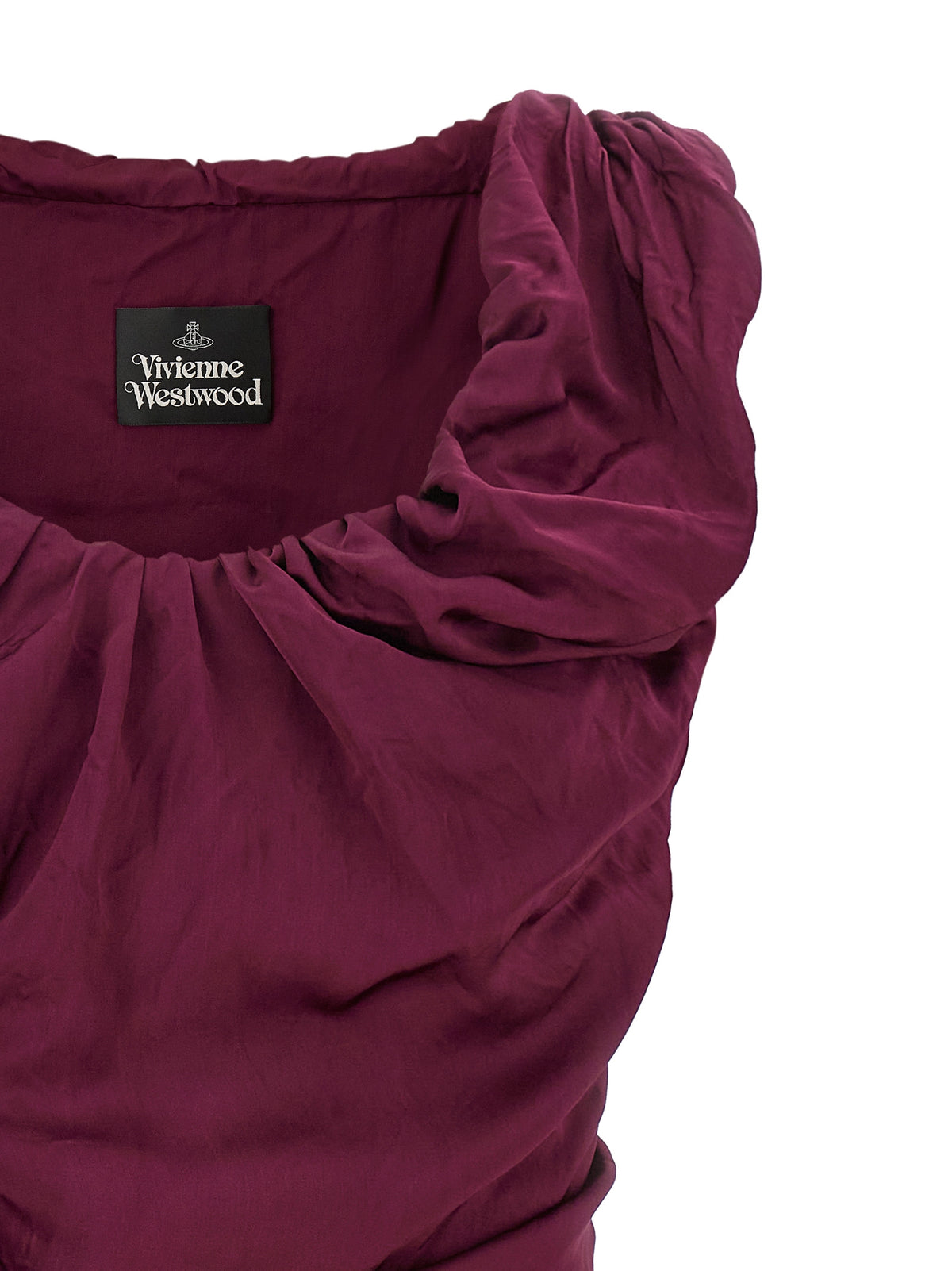 Vivienne Westwood | Bordeaux Viscose Short Dress