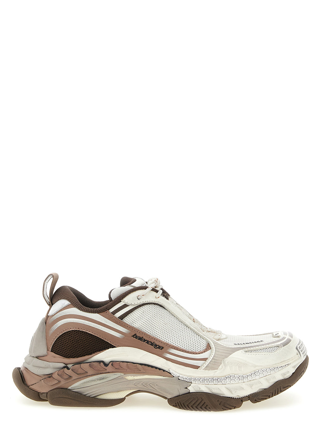 Balenciaga | Brown Polyethylene Athletic Sneakers