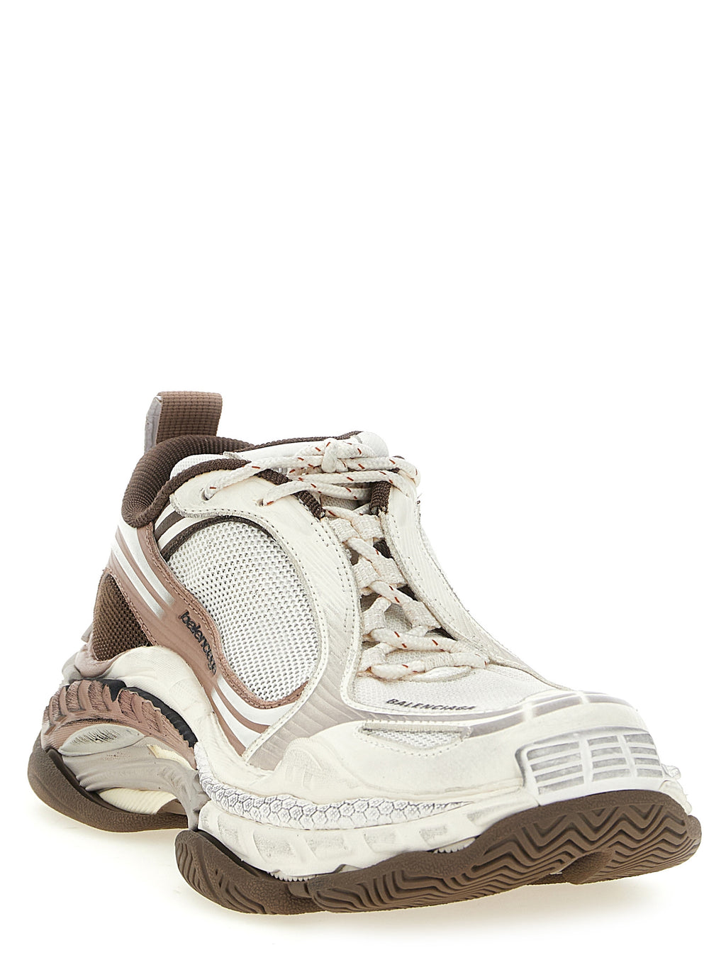 Balenciaga | Brown Polyethylene Athletic Sneakers