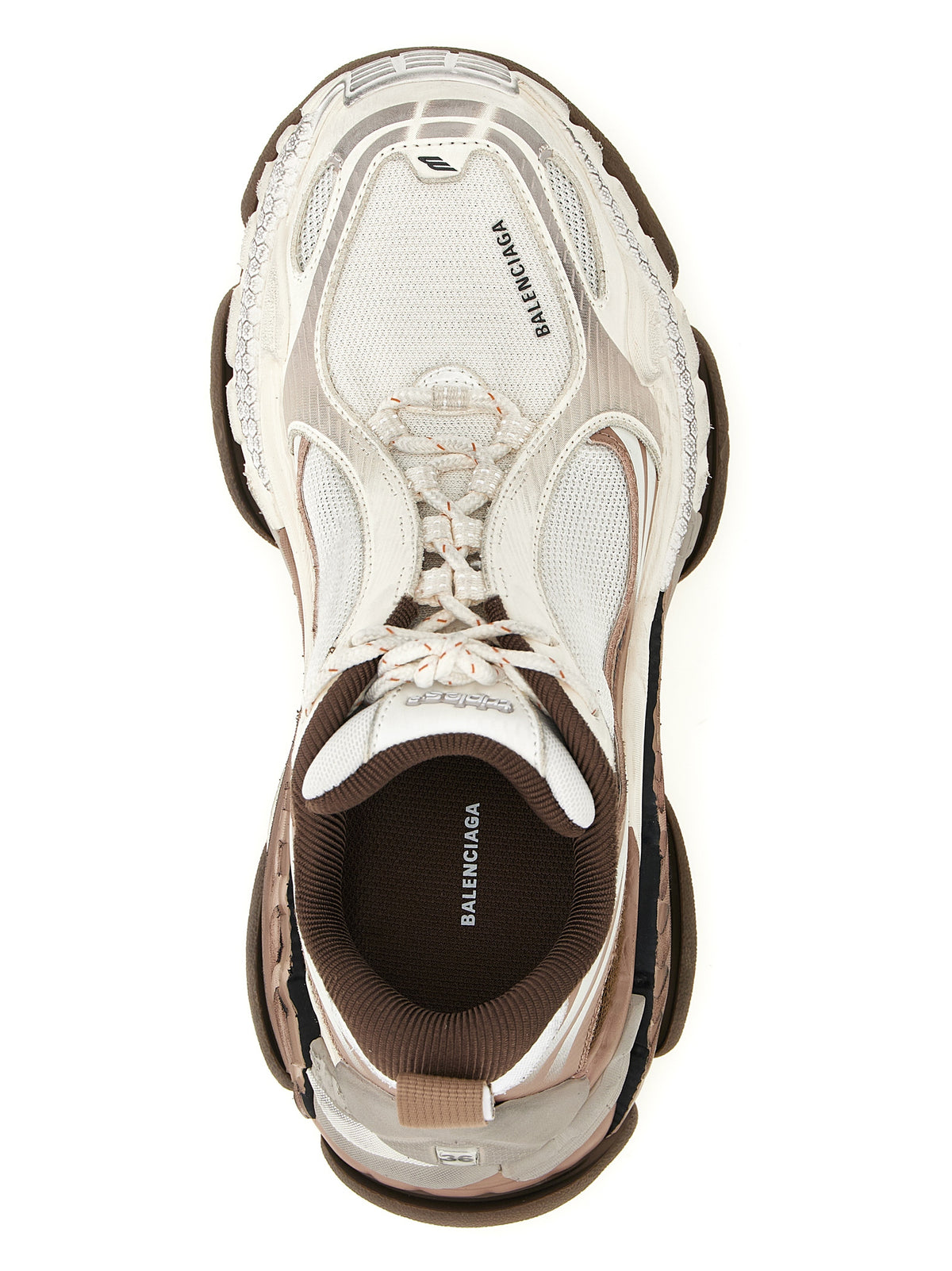 Balenciaga | Brown Polyethylene Athletic Sneakers