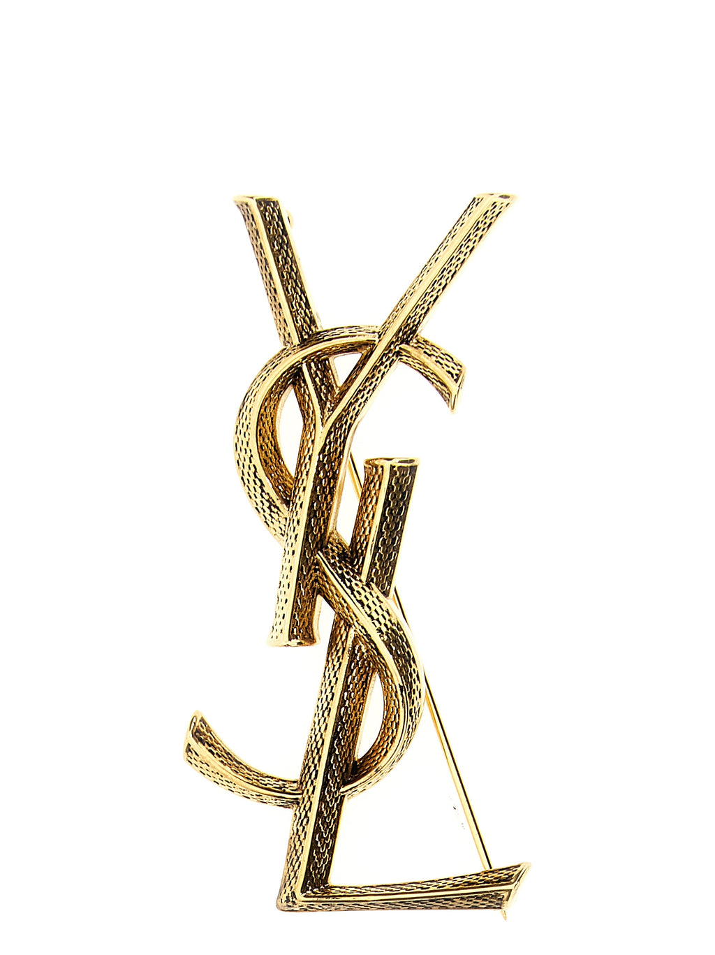 Saint Laurent | Gold Brass Broch