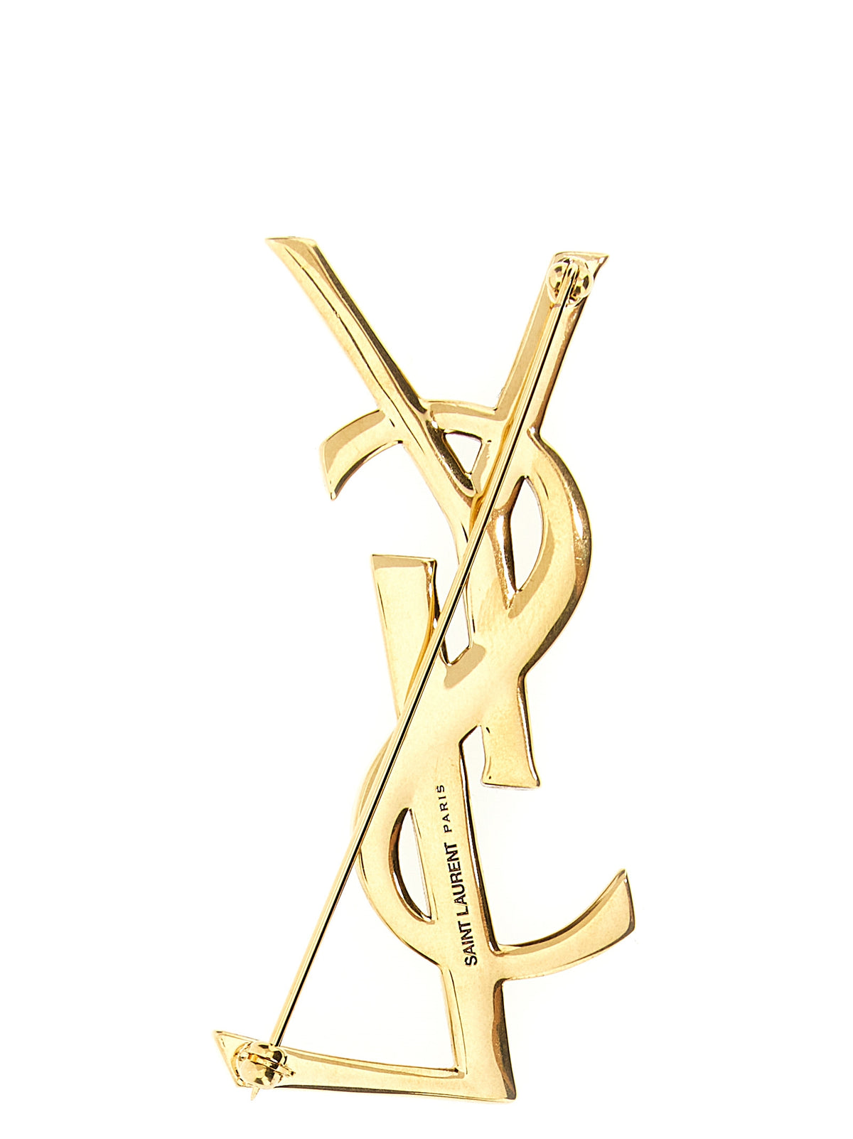 Saint Laurent | Gold Brass Broch