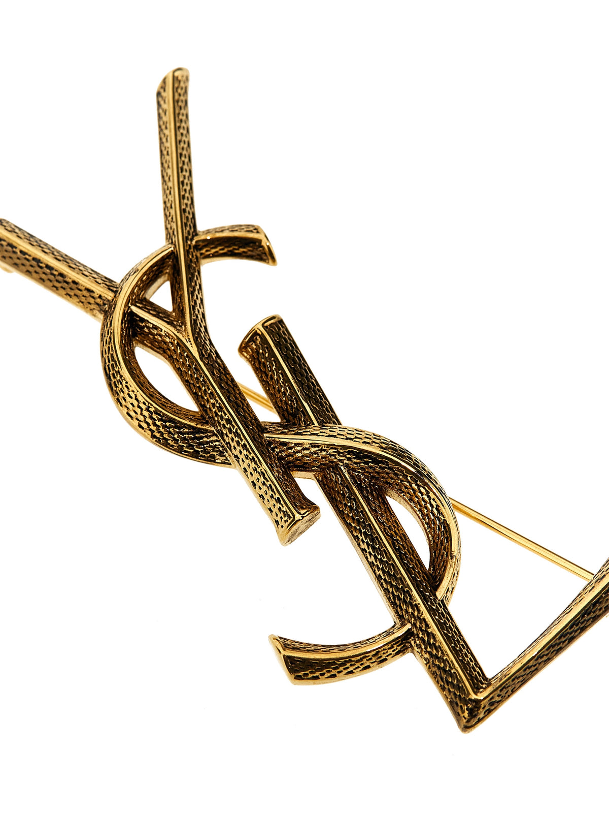 Saint Laurent | Gold Brass Broch