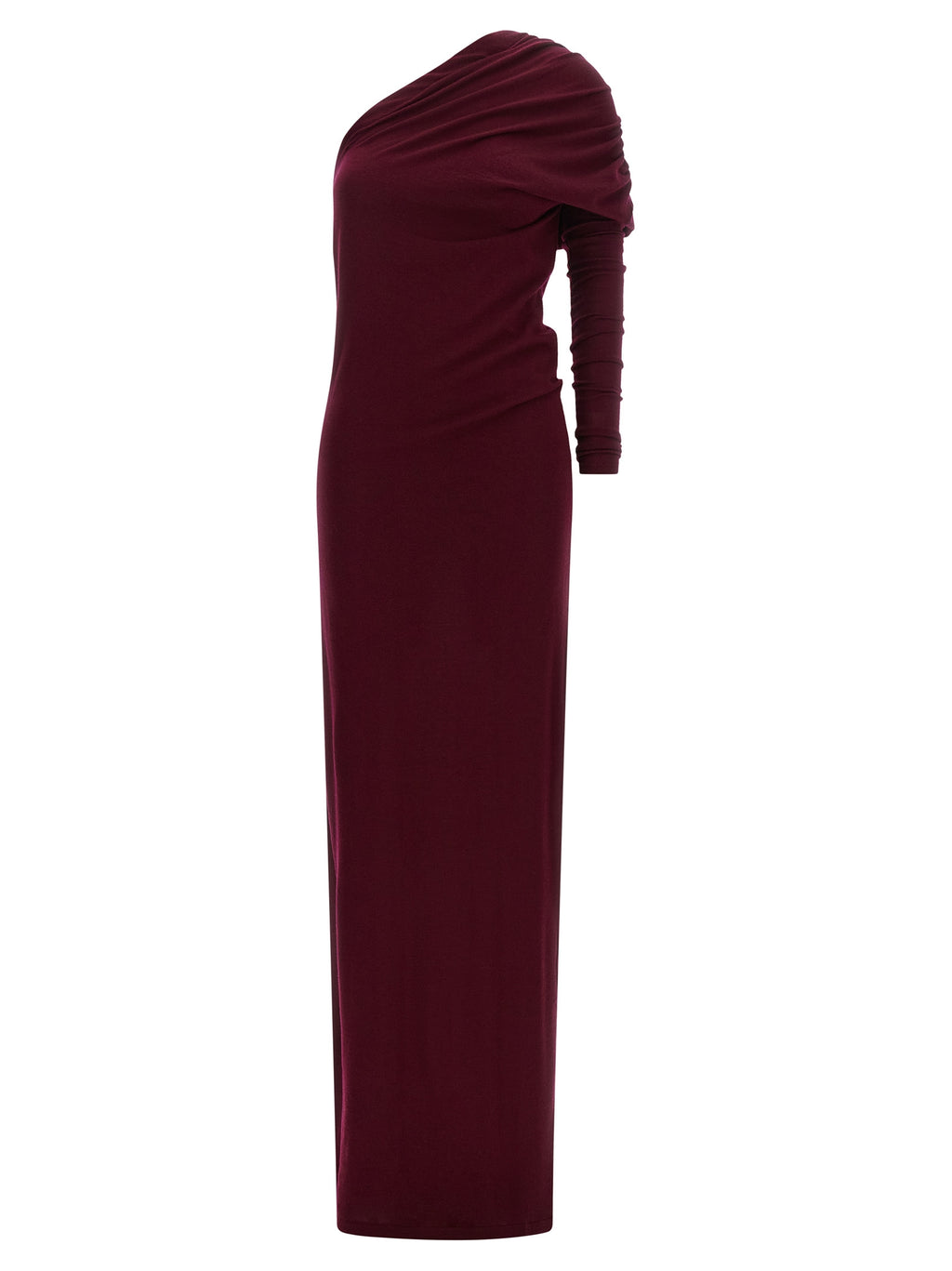Armarium | Bordeaux Merino Wool Long Dress