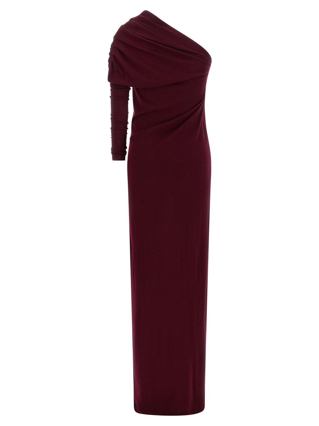 Armarium | Bordeaux Merino Wool Long Dress