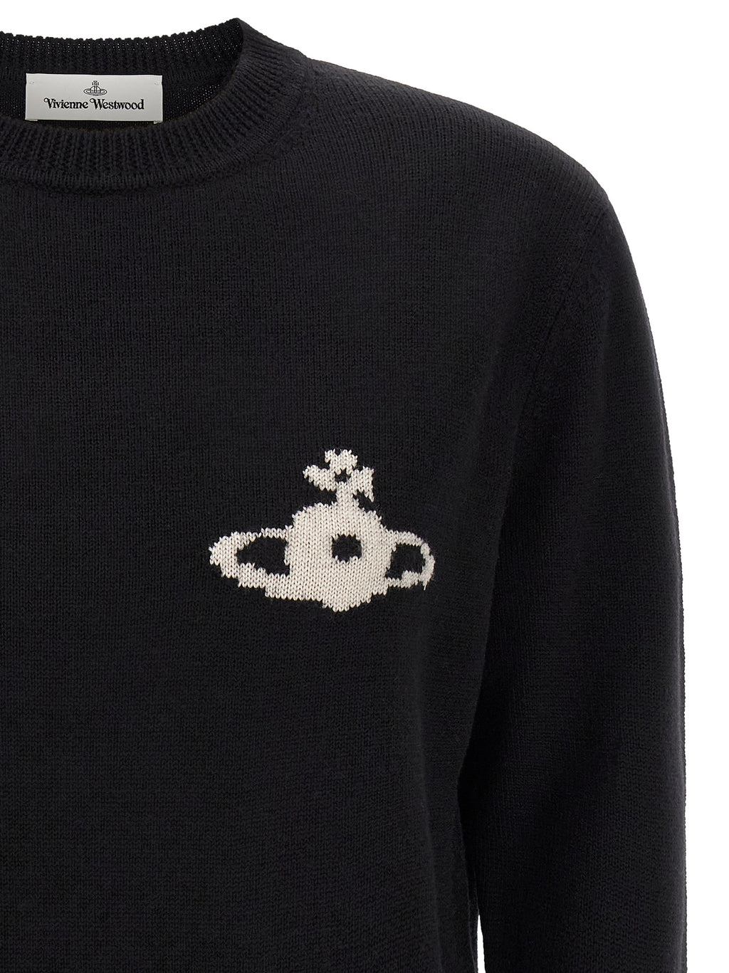 Vivienne Westwood | Black Wool Cardigan