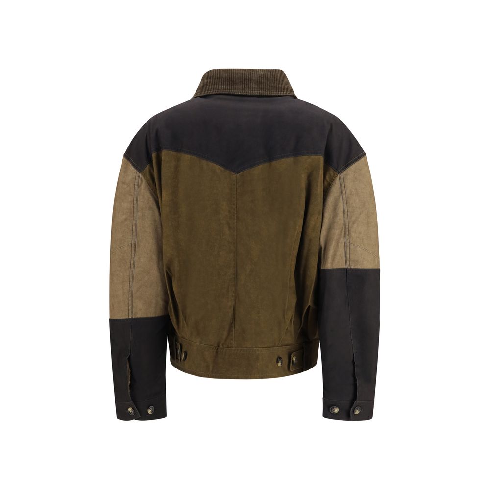 Isabel Marant Étoile | Bicolor Cotton Full-Length Jacket