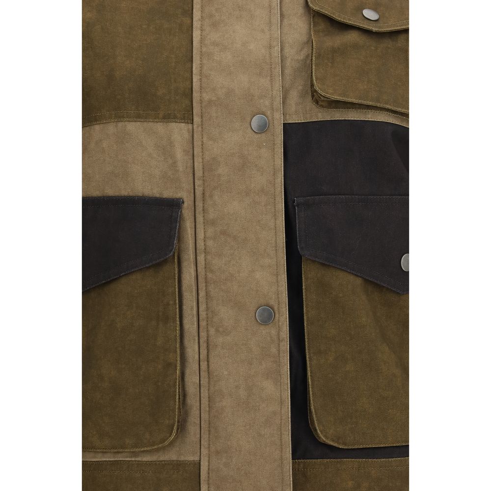 Isabel Marant Étoile | Bicolor Cotton Full-Length Jacket