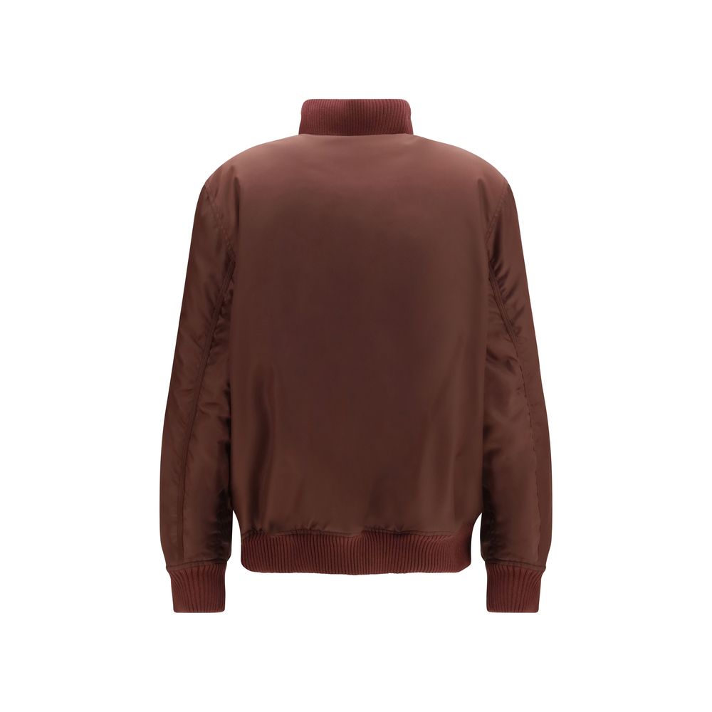 Off-White | Bordeaux Nylon Bomber