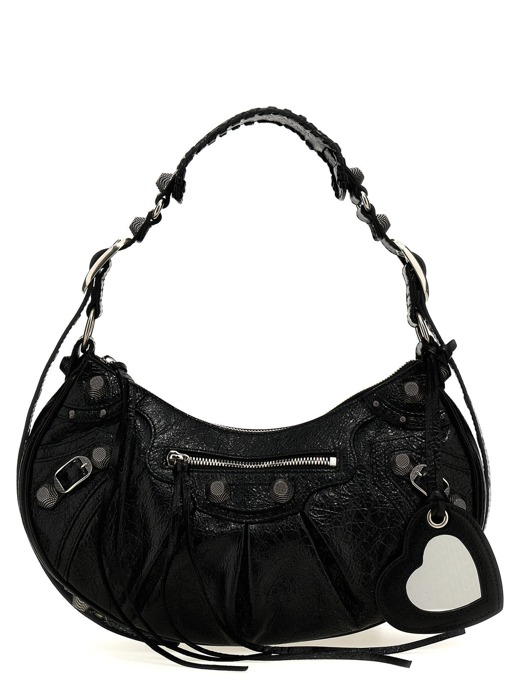 Balenciaga | Black Lamb Leather Shoulder Bag