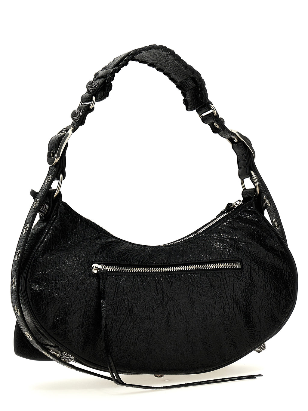 Balenciaga | Black Lamb Leather Shoulder Bag
