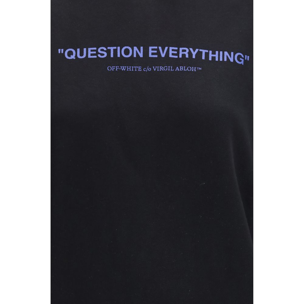 Off-White | Black Cotton Sweatshirt