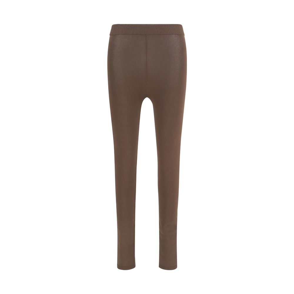 Balenciaga | Brown Viscose Leggings