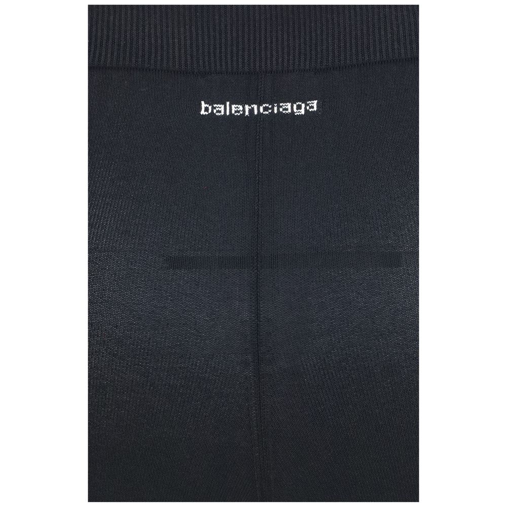 Balenciaga | Black Viscose Leggings